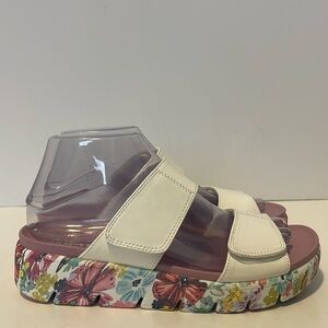Algeria by PG Lite Floral Sole Footbed Strap Sandals Women’s US 7-7.5 Euro 37